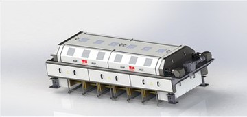 Does a Scarf Jacquard Machine require a special foundation for installation?